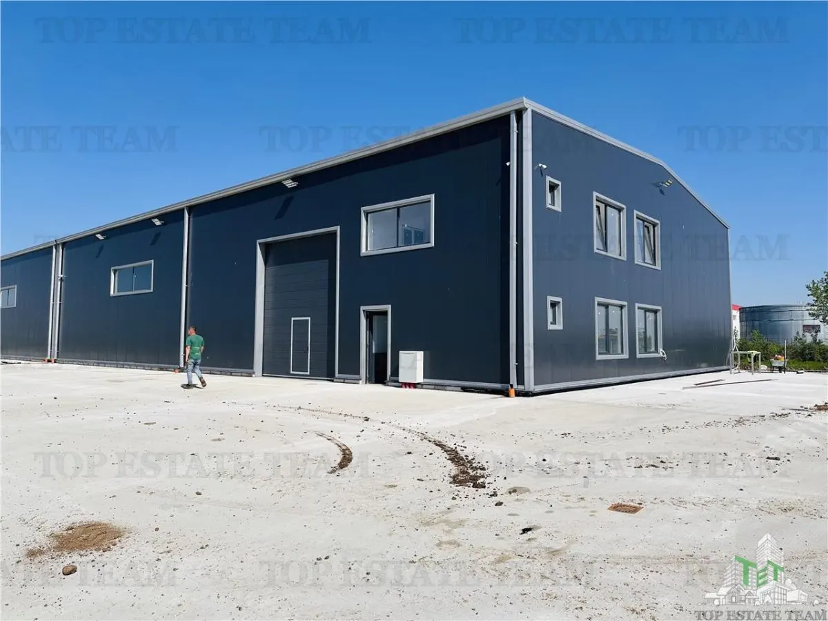 Industrial Warehouses 600/1200 sqm for Sale, Sos de Centura, Chitila-Chiajna - foto 1