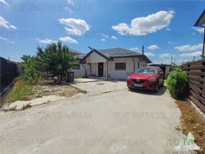 Single-storey villa, 3 bedrooms with 400sqm plot, Domnesti entrance - Domnesti