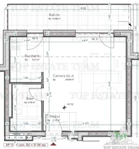 Studio in New Build, Voluntari - foto 8
