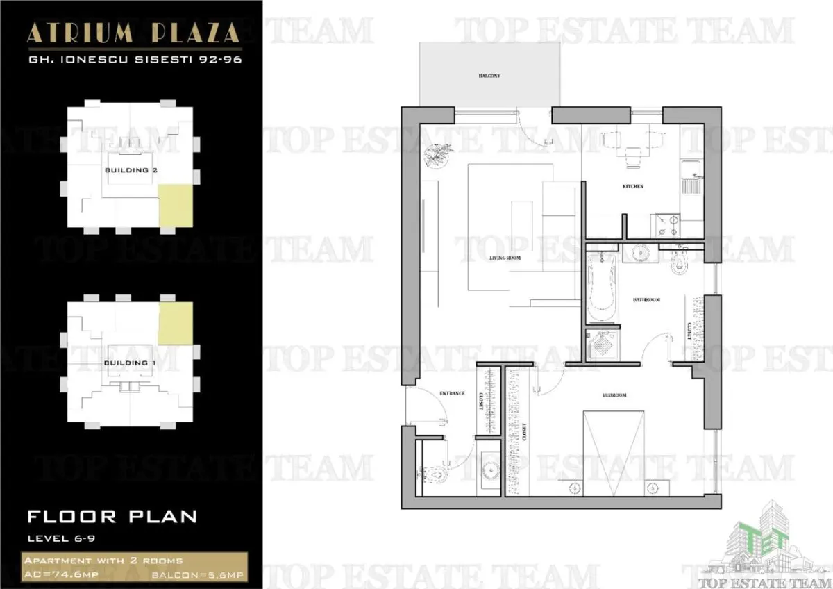 2-Bedroom Apartment with Two Bathrooms, Șișești - foto 13