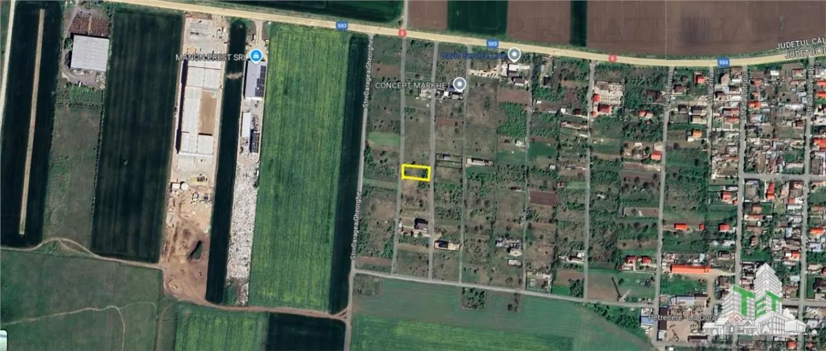 Sale: Buildable Land 1,042 sqm, Ilfov-Branesti, Residential or Investment - foto 3