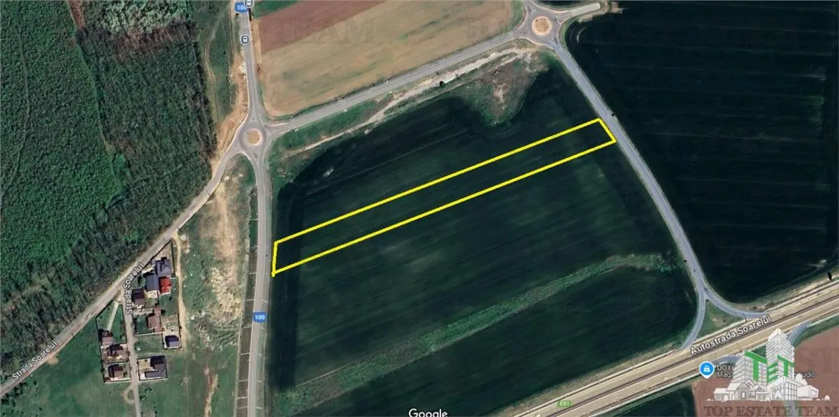 Development Land for Sale, Brănești-Ilfov, 5,100 sqm, Residential or Investment - foto 1