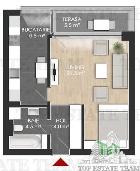 Studio for Sale in Nord, Near Ring Road, Established Residential Complex - foto 6
