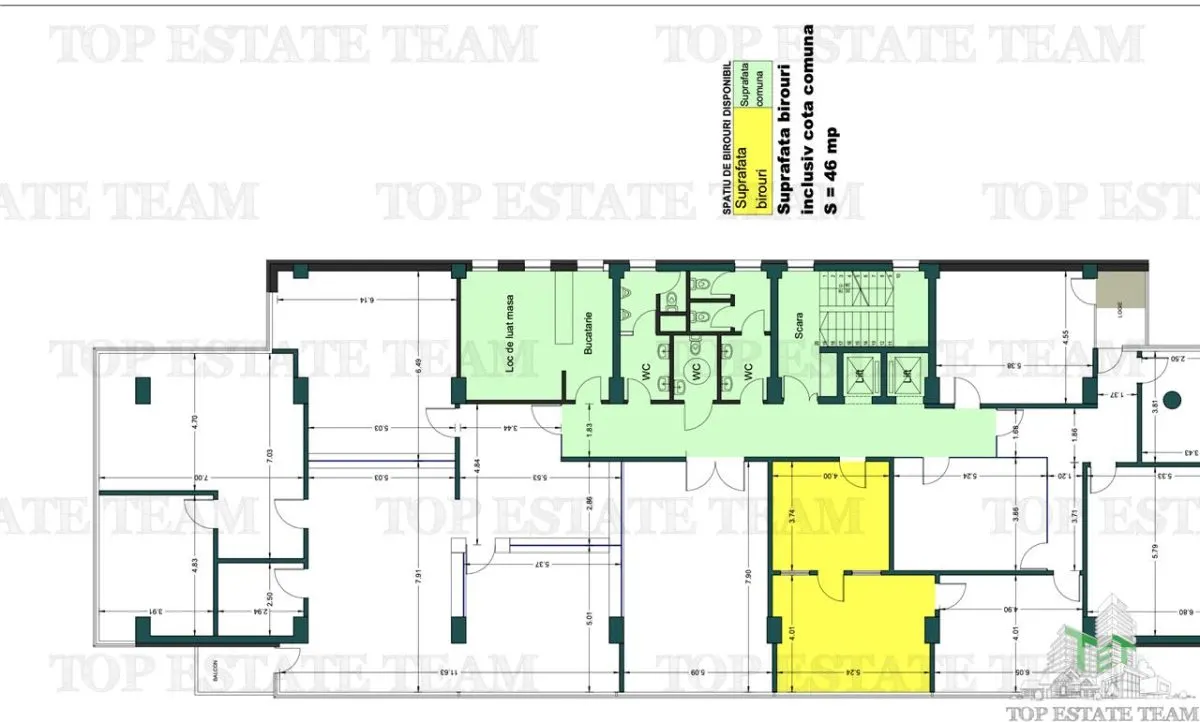 396 sqm Office Space in Lujerului Area - foto 11