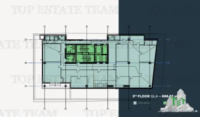 Premium Office Space 739 sqm, Dorobanti Romana, Bucharest - foto 10