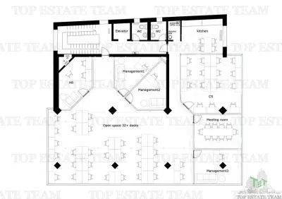 110 sqm Office Space in Piata Victoriei Area, Bucuresti - foto 11