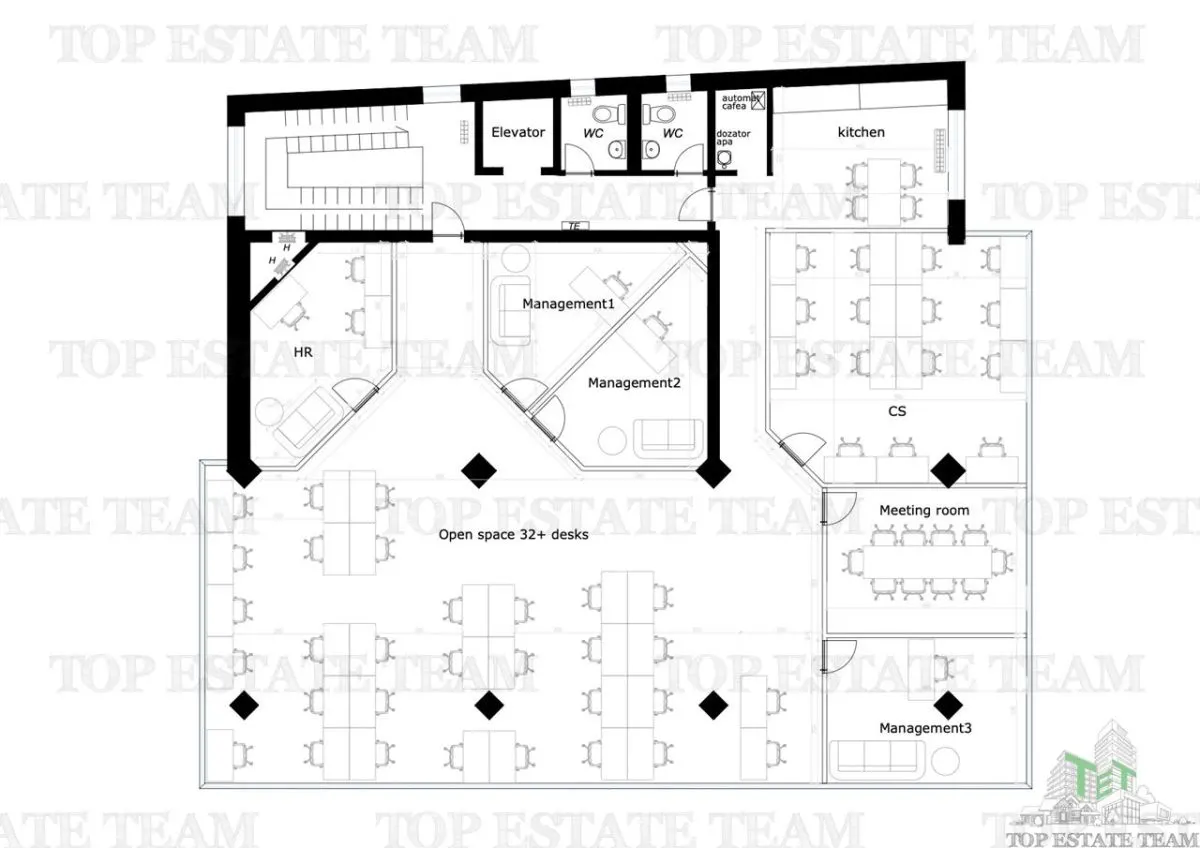 130 sqm Ground Floor Office Space at Piata Victoriei, Bucuresti - foto 12