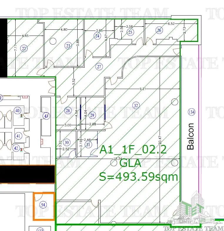 Office Space 494 sqm in Baneasa - foto 12