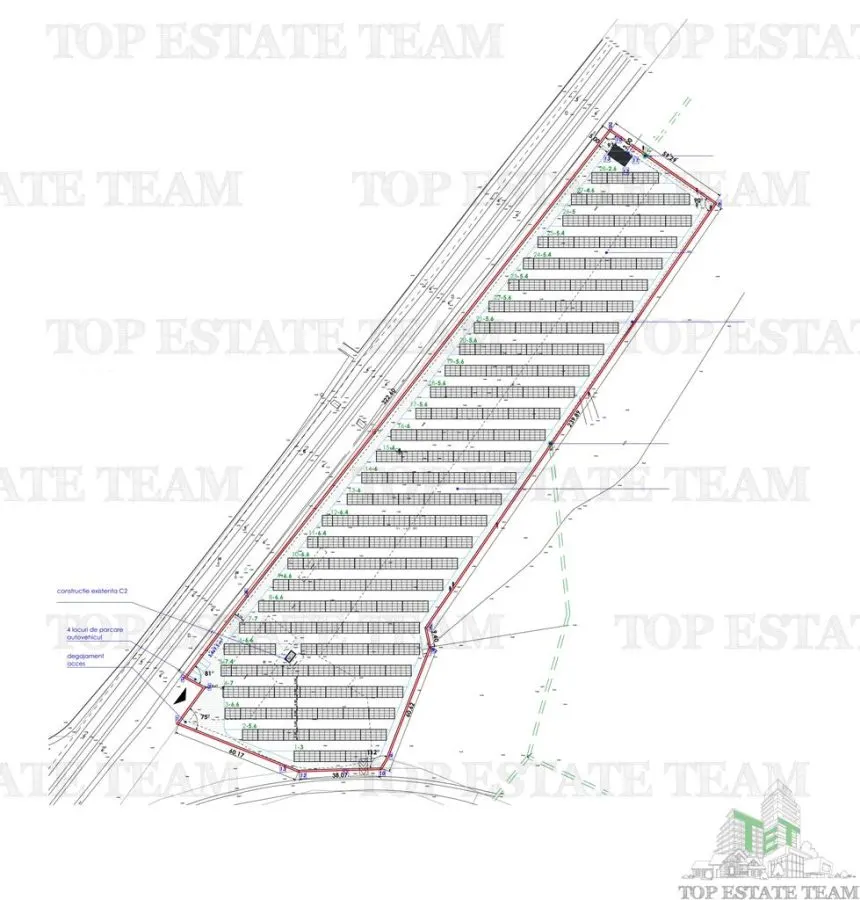 Industrial Land & Concrete Platform with Direct Motorway Access – Boboc, Buzau - foto 1