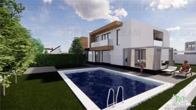 Premium Villa with Garage and Swimming Pool in Tunari - Tunari