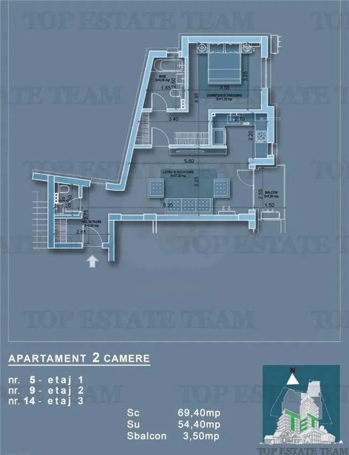 3-Bedroom Apartment in New Development, Mosilor Area - foto 5
