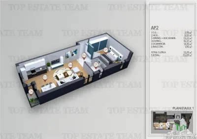 2-Bedroom Studio Apartment, New Building Adjacent to Obor Metro - Bucuresti