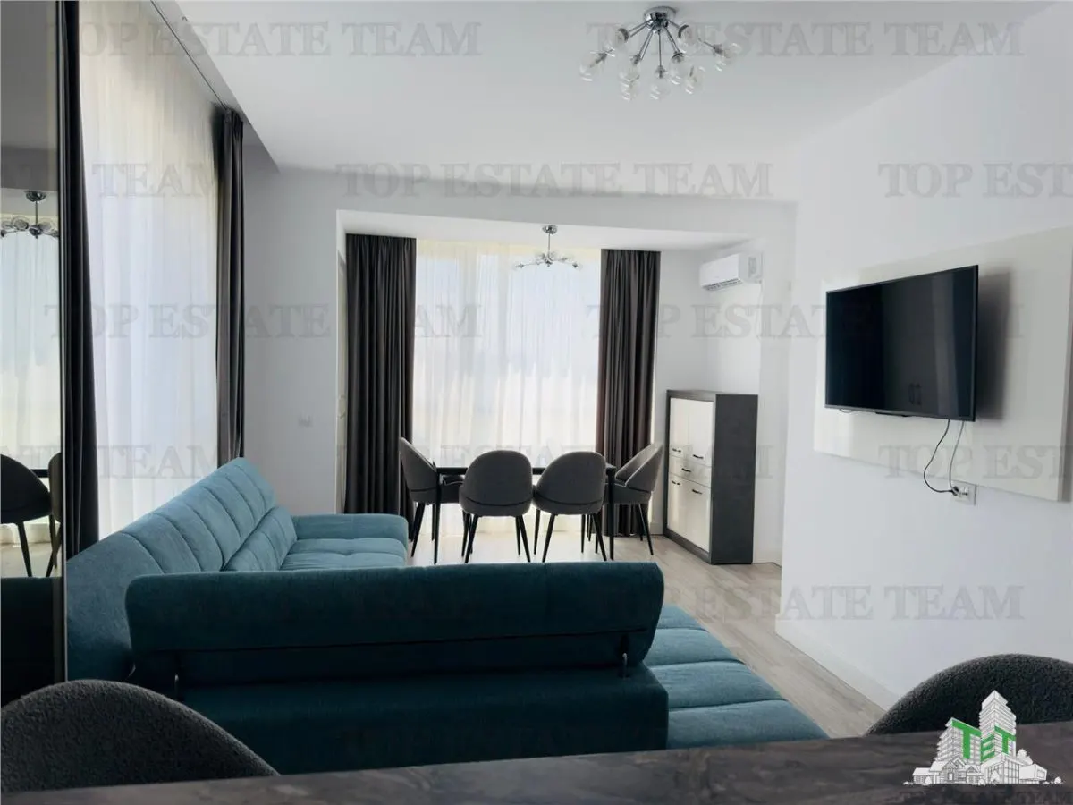 Elegant Two-Bedroom Apartment with Lake and Sea Views, Mamaia-Sat, Constanța - foto 2