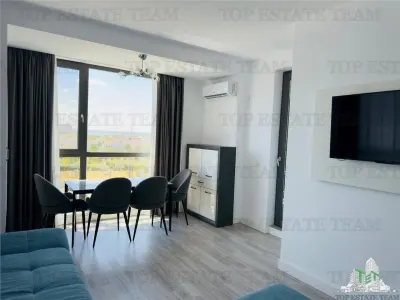 Elegant Two-Bedroom Apartment with Lake and Sea Views, Mamaia-Sat, Constanța - foto 3