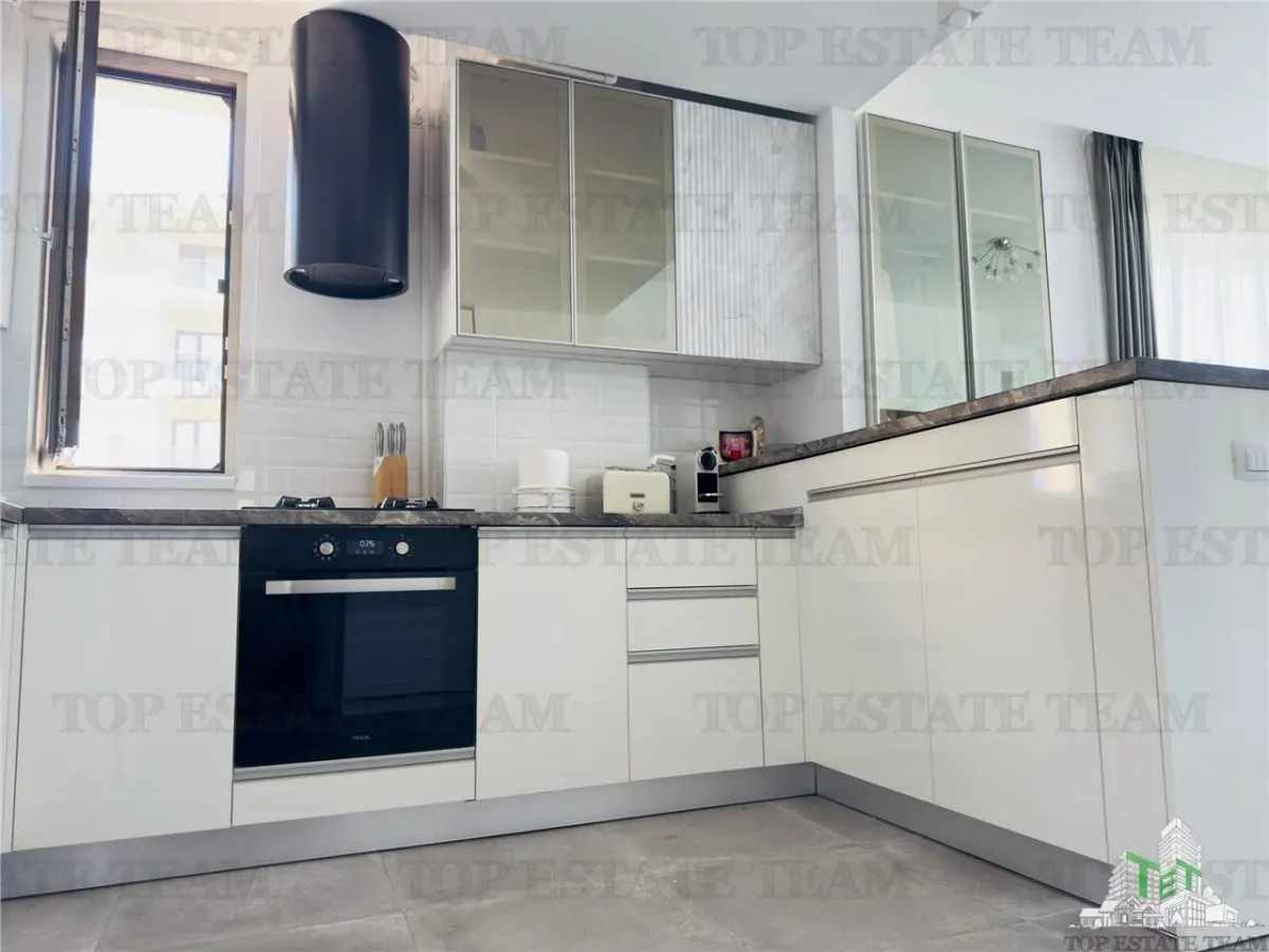 Elegant Two-Bedroom Apartment with Lake and Sea Views, Mamaia-Sat, Constanța - foto 5