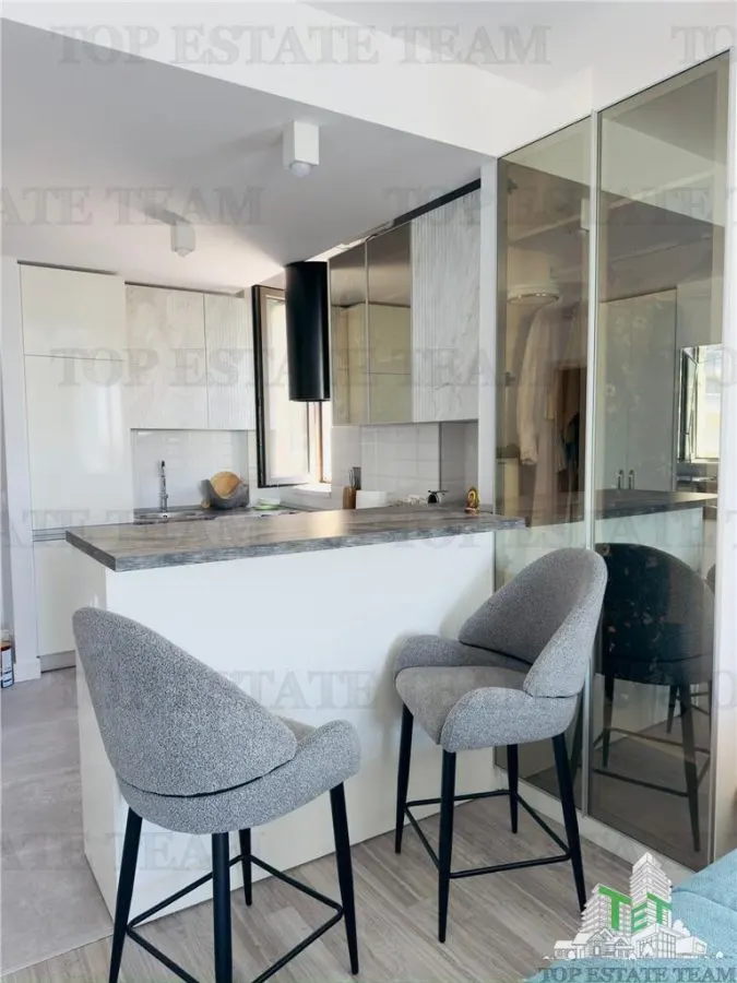 Elegant Two-Bedroom Apartment with Lake and Sea Views, Mamaia-Sat, Constanța - foto 6
