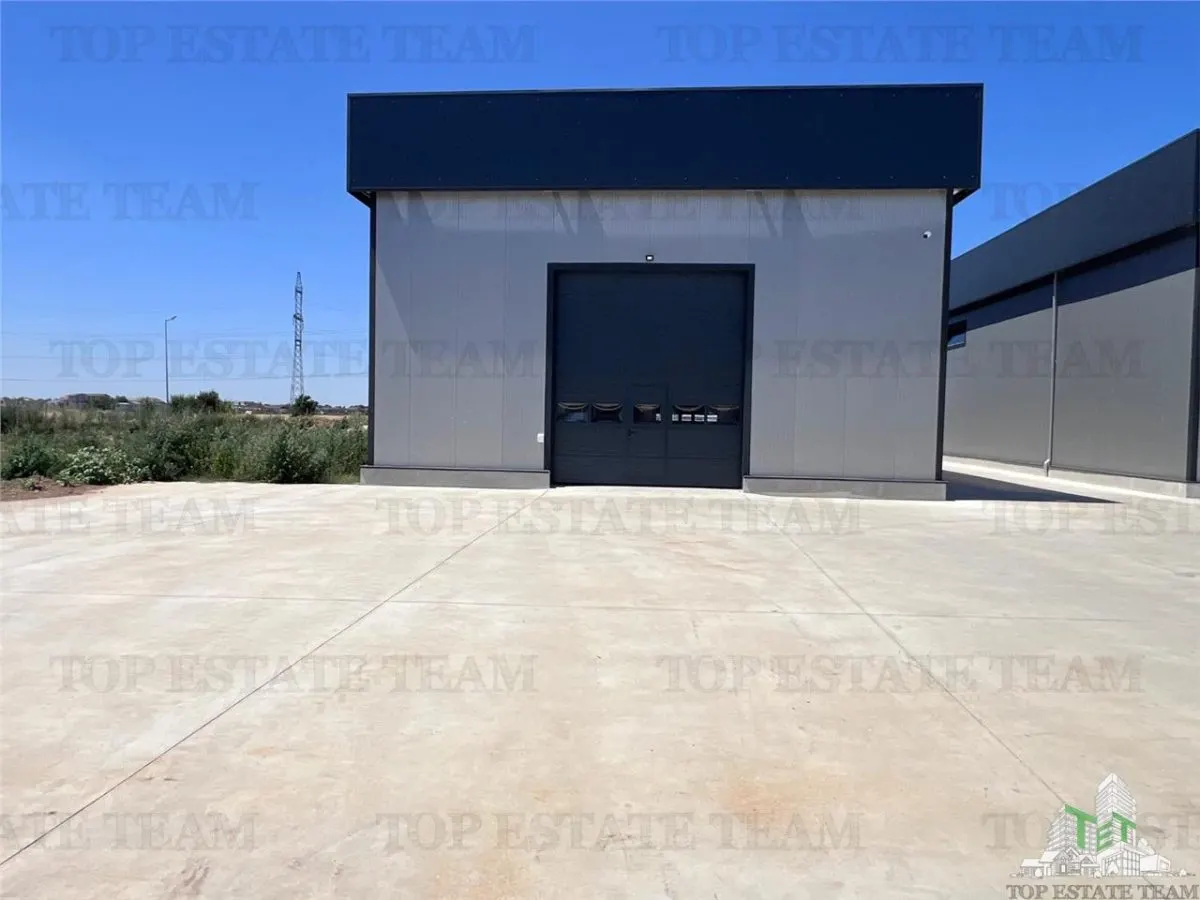 Industrial Hall, 1,024 sqm Land, 421 sqm Built, Solar Panels 46kW, Domnești - foto 2