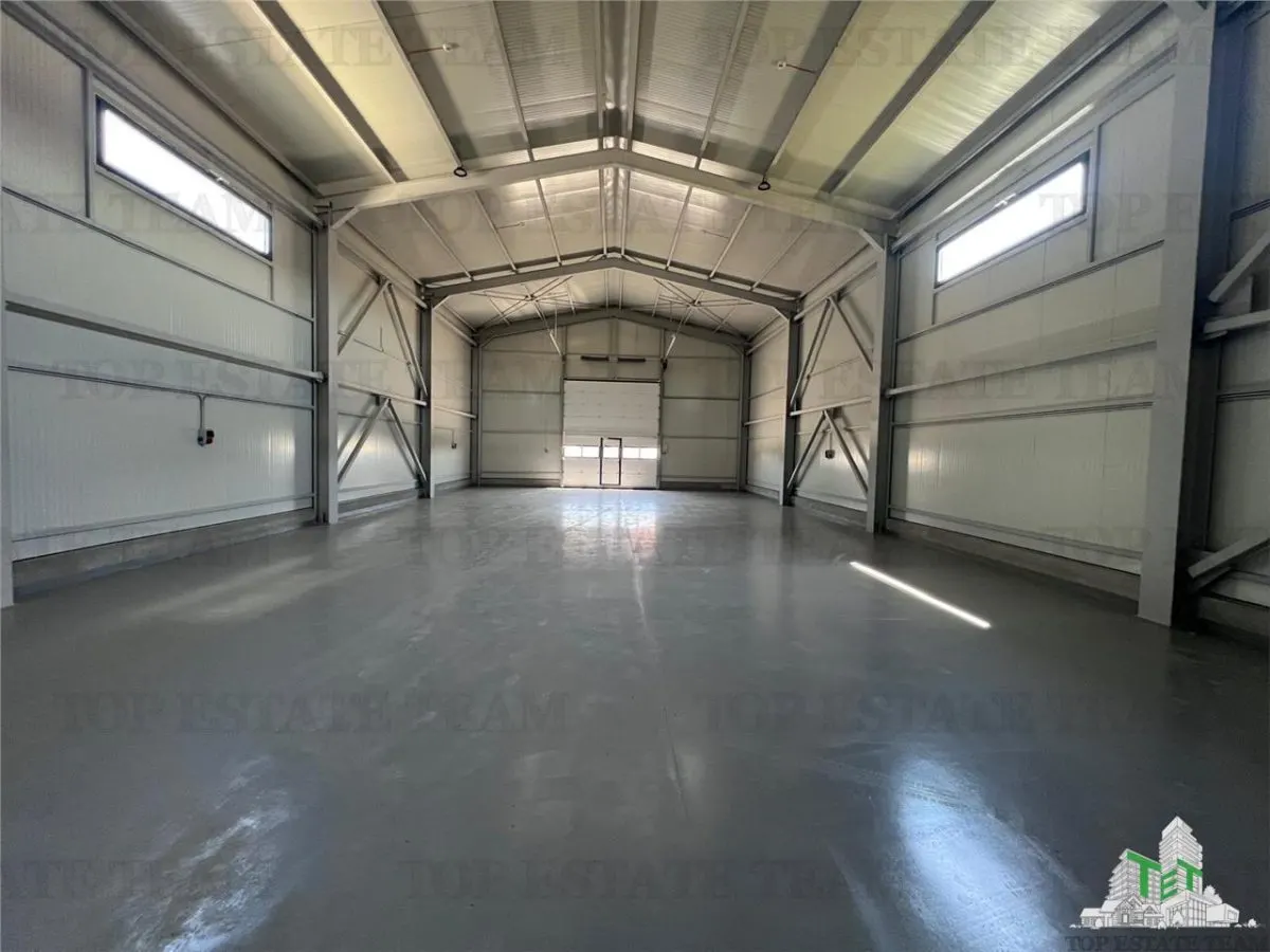Industrial Hall, 1,024 sqm Land, 421 sqm Built, Solar Panels 46kW, Domnești - foto 12