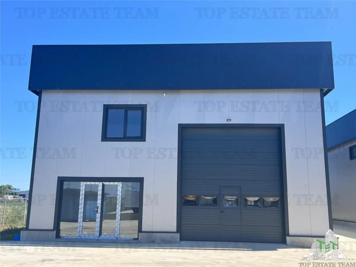 Industrial Hall, 1,024 sqm Land, 421 sqm Built, Solar Panels 46kW, Domnești - foto 7