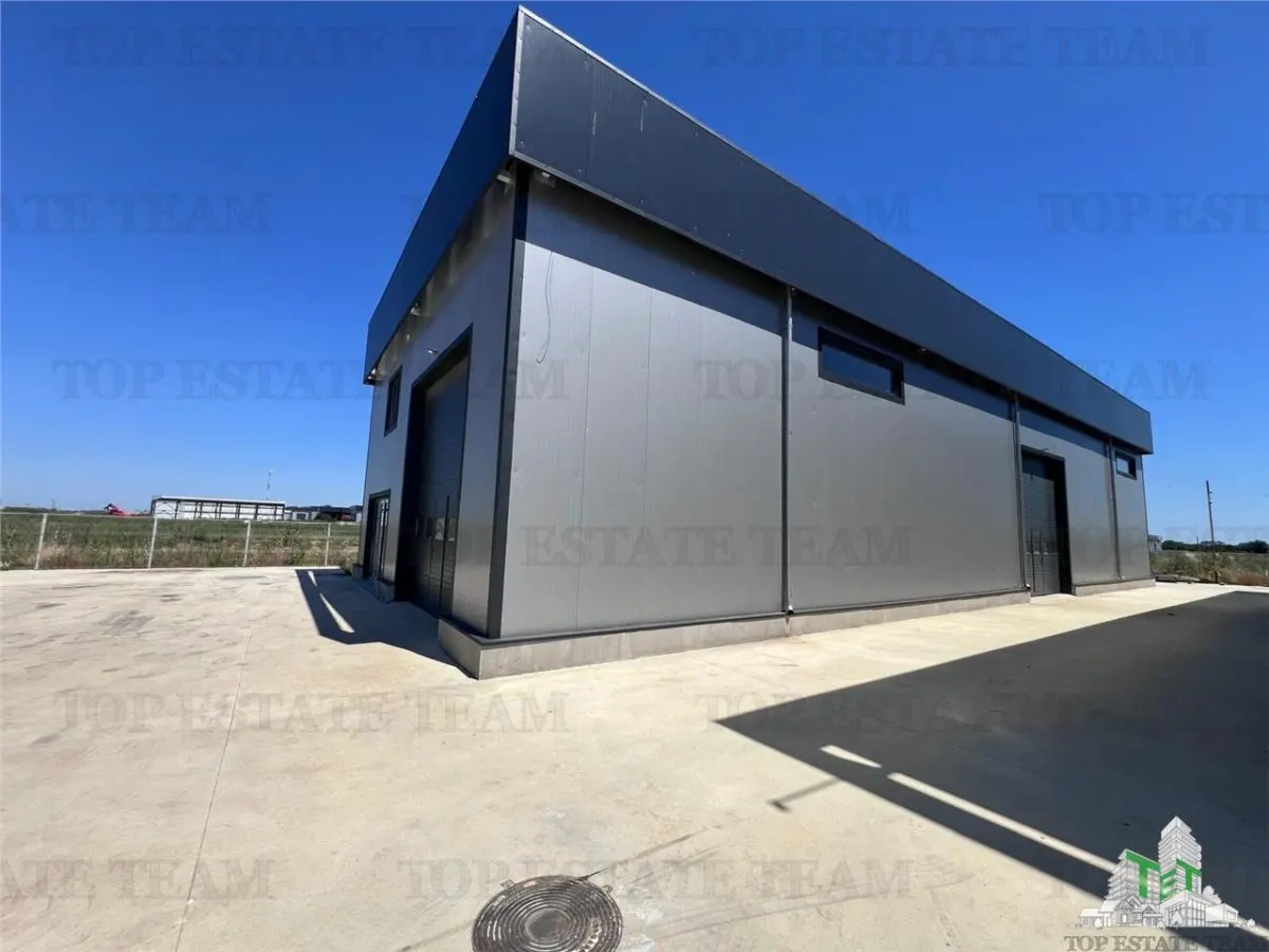 Industrial Hall, 1,024 sqm Land, 421 sqm Built, Solar Panels 46kW, Domnești - foto 8