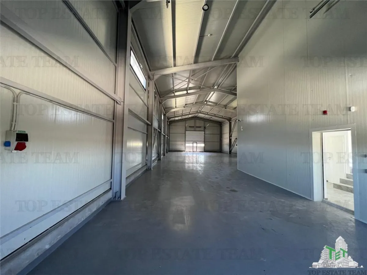 Industrial Hall, 1,024 sqm Land, 421 sqm Built, Solar Panels 46kW, Domnești - foto 9