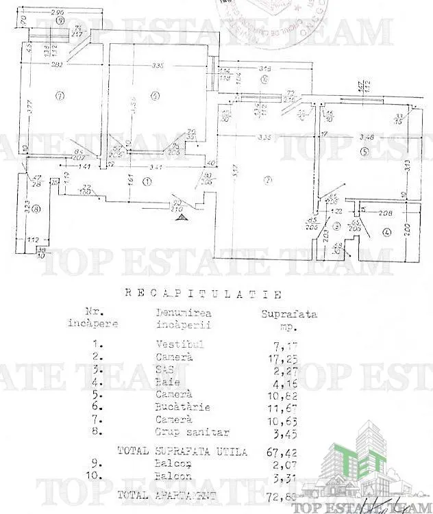 Spacious 3-Bedroom Apartment for Sale in Bucur Obor, Bucharest - foto 13