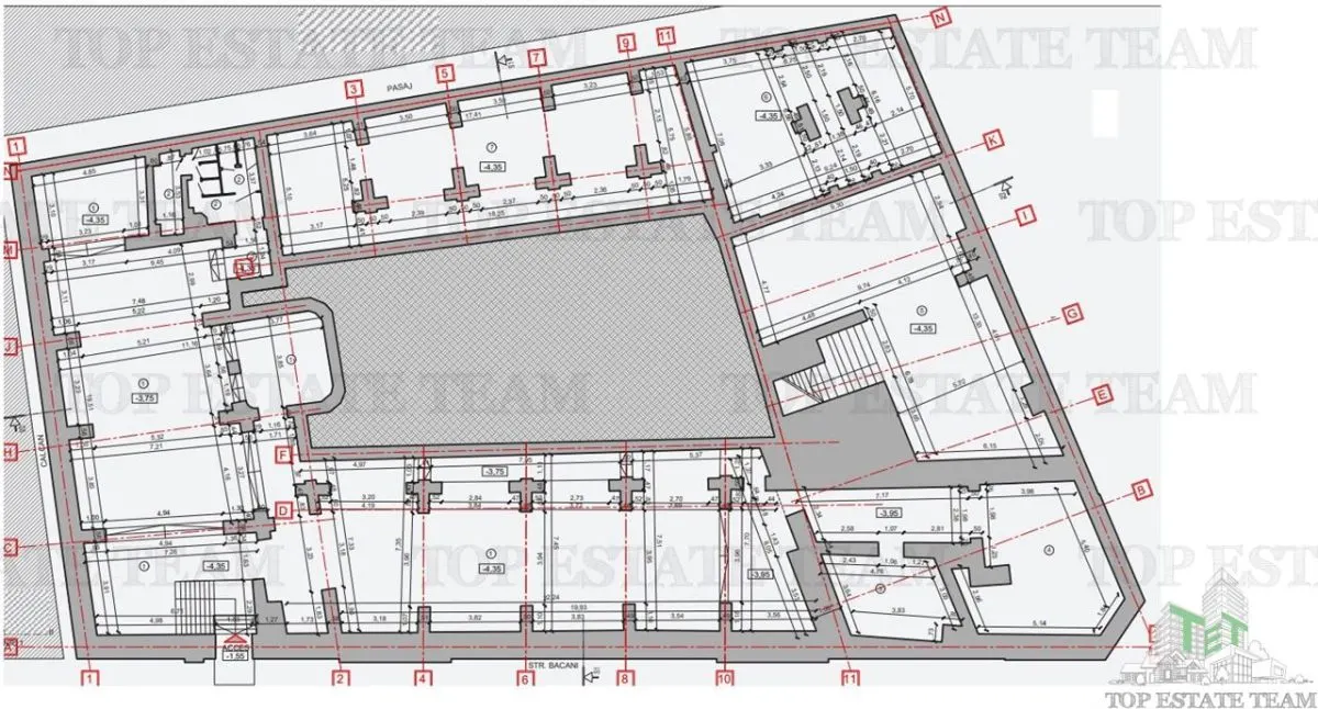61-Room Hotel in Centrul Vechi with Approved Restoration Project - foto 11