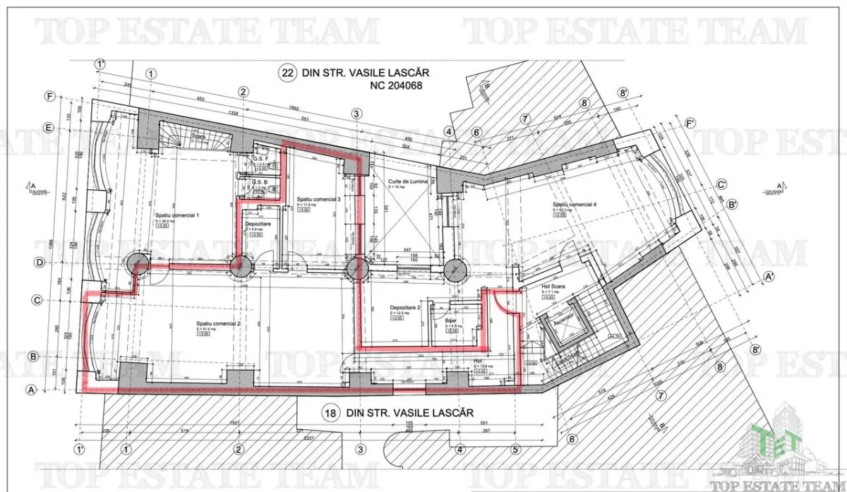 Office Space | Universitate | Floor | 100 sqm - foto 1