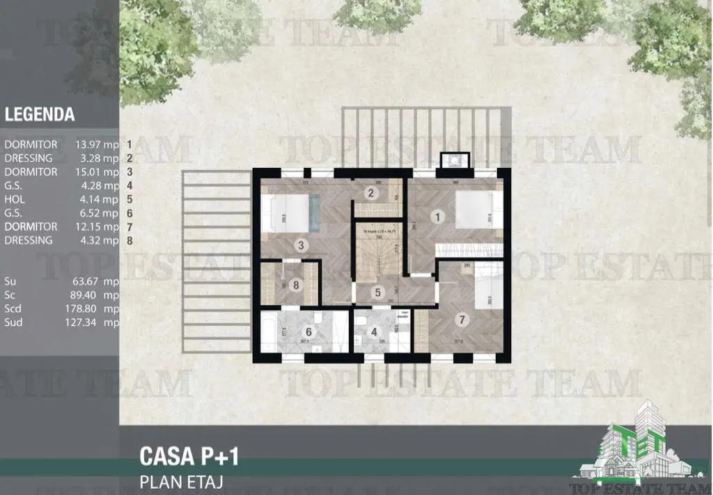 Villa for Rent | Pipera | American School - foto 23