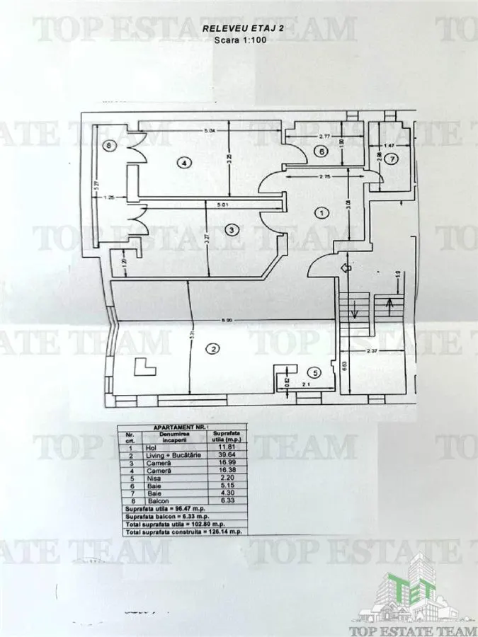 3-Bedroom Apartment for Sale – Domenii, Ciuperca, Bucharest - foto 9