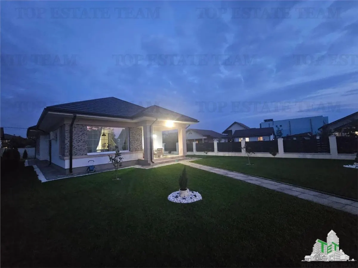 Exceptional single-storey villa, 1000 sqm plot – 15 minutes from Bucharest - foto 1