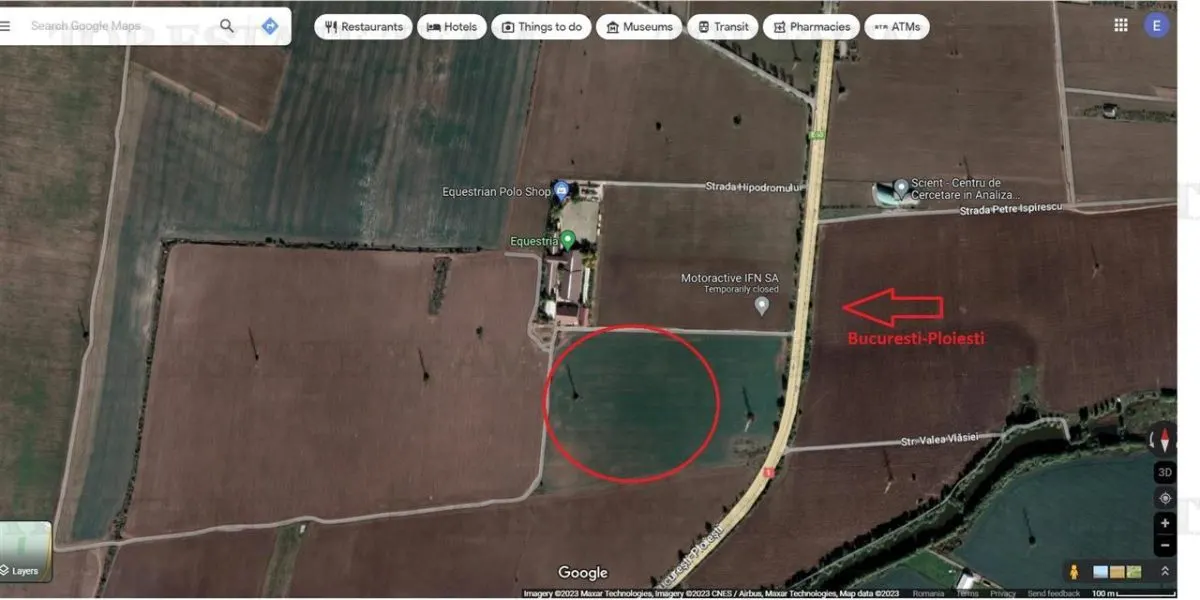 Land Sale, 10,000 sqm, Snagov, Adjacent to DN1, Bucharest-Ploieşti - foto 1