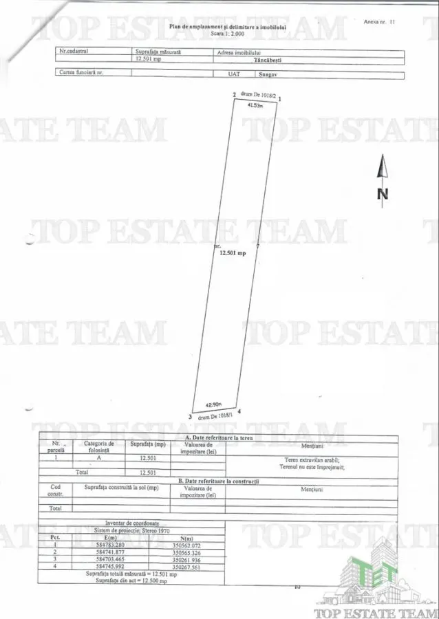 Land for Sale, 12,500 sqm, Snagov, Adjacent to DN1, Bucuresti–Ploiesti - foto 3