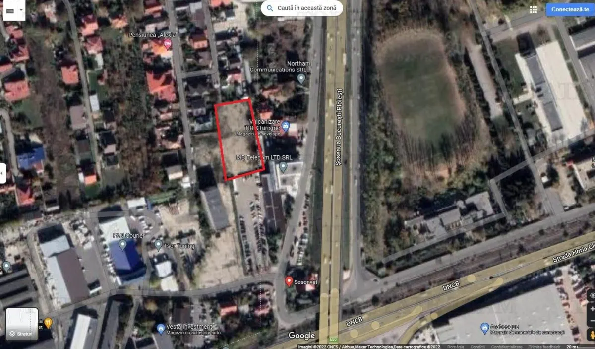 Land Sale 1,500 sqm Otopeni, DN1 - foto 1