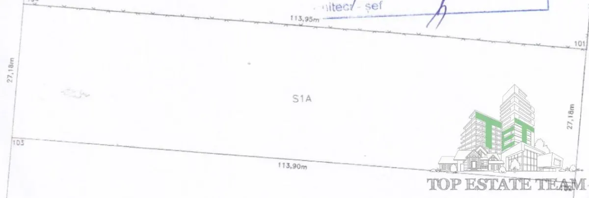 Land Plot 3,096 m² Otopeni – Road Frontage, 27m Width - foto 4
