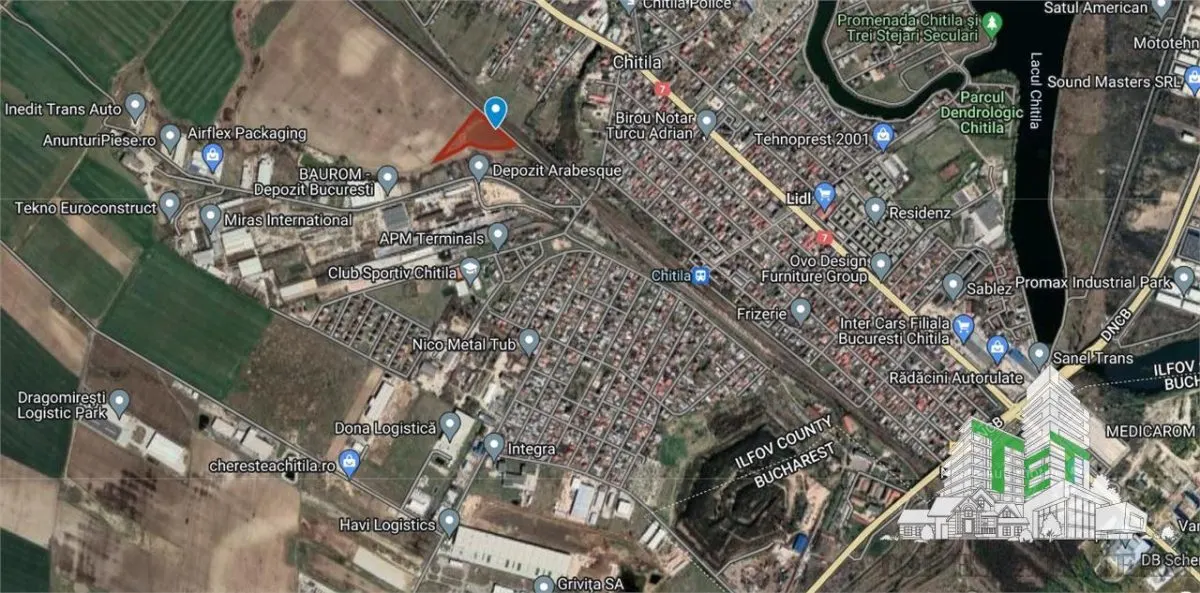 Development Land 17,500 sqm Chitila - Oxigenului - foto 3