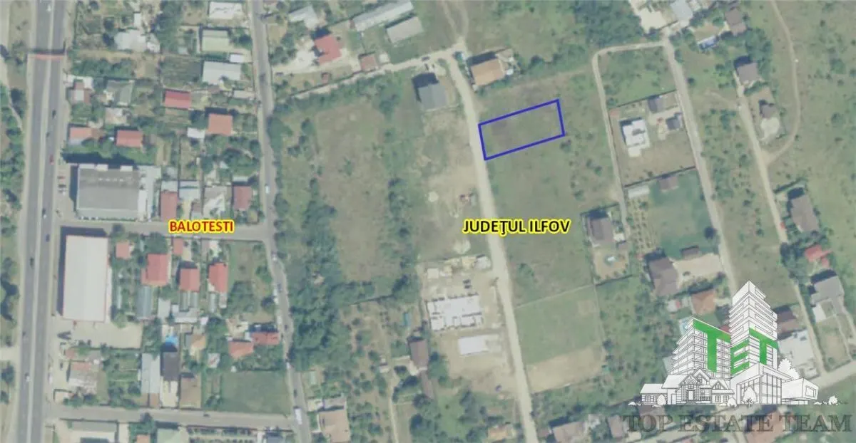 1,000 m² Plot Balotesti - Therme Area - foto 2