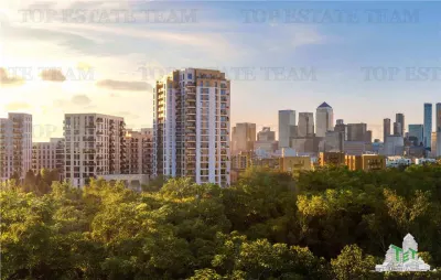 Two-Bedroom Apartments, Bow Green, Botanical Garden, London - Londra