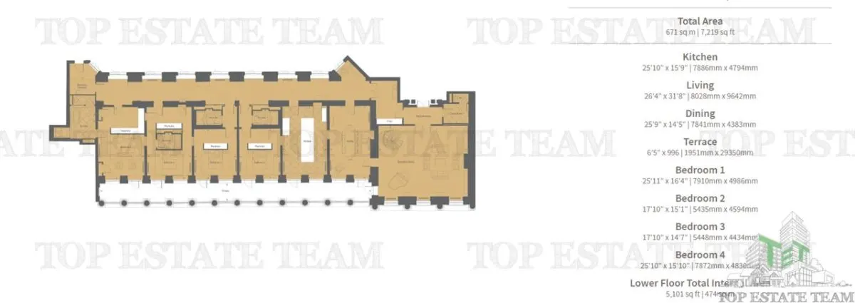 4-Bedroom Duplex, 9 Millbank, London, United Kingdom - foto 7