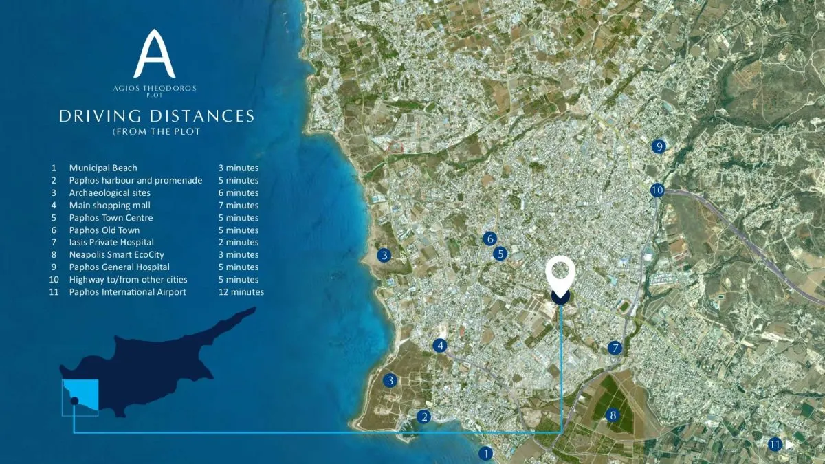 Land for Sale in Paphos, Cyprus - foto 3