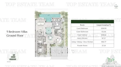 5-Bedroom Villa Wadi Villas, Dubai - foto 13