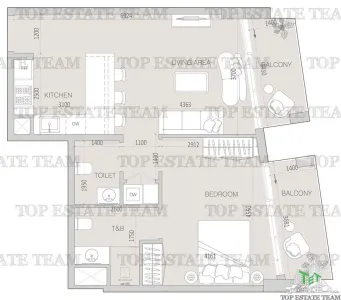 2-Bedroom Apartment in Jumeirah Village Triangle, Dubai - foto 9