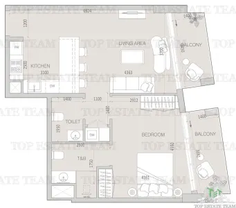 Two-Bedroom Apartment for Sale in Jumeirah Village Triangle, Dubai - foto 3